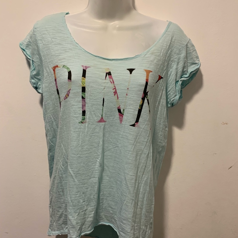 Victoria Secret Pink brand Blue Top XS